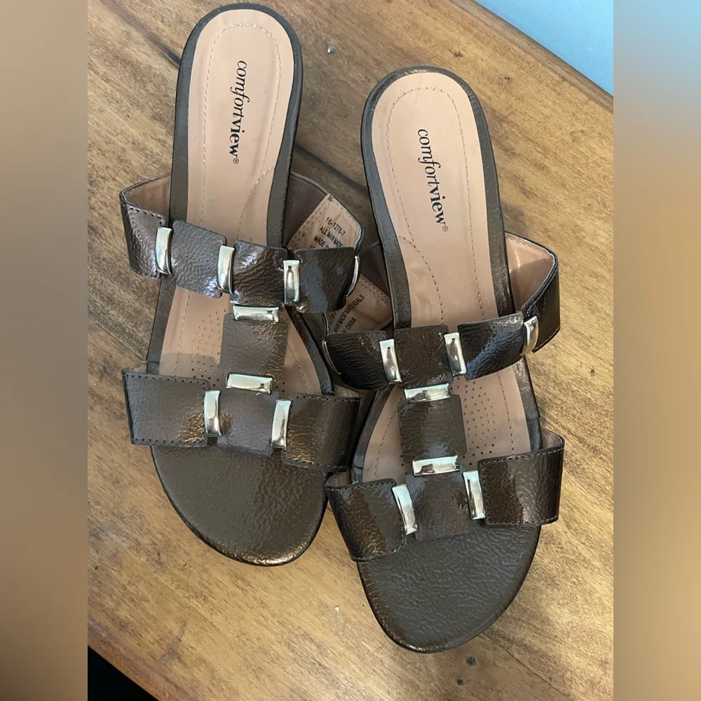 Comfortview Women's Sandals Size 10